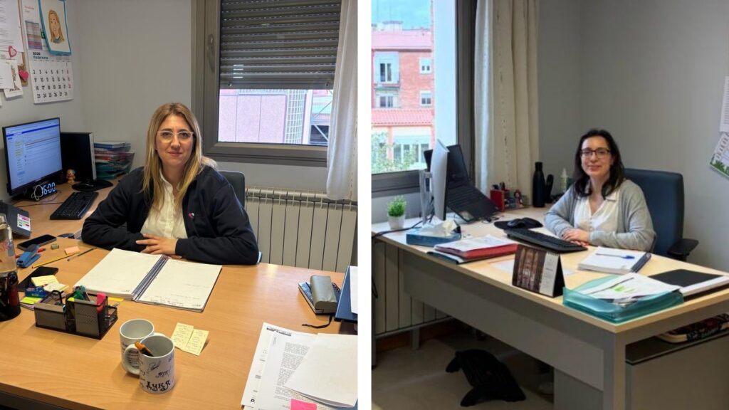 From right to left, Maura & Maria from Hermanas Hospitalarias Valladolid